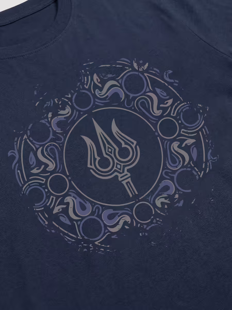 Trishul Om Cosmic Power T-Shirt For Men - Half Sleeve 3