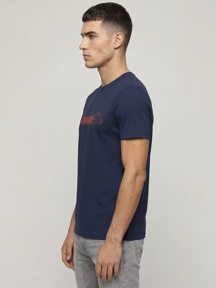 Racing Pulse Motorcycle T-Shirt For Men - Half Sleeve 4