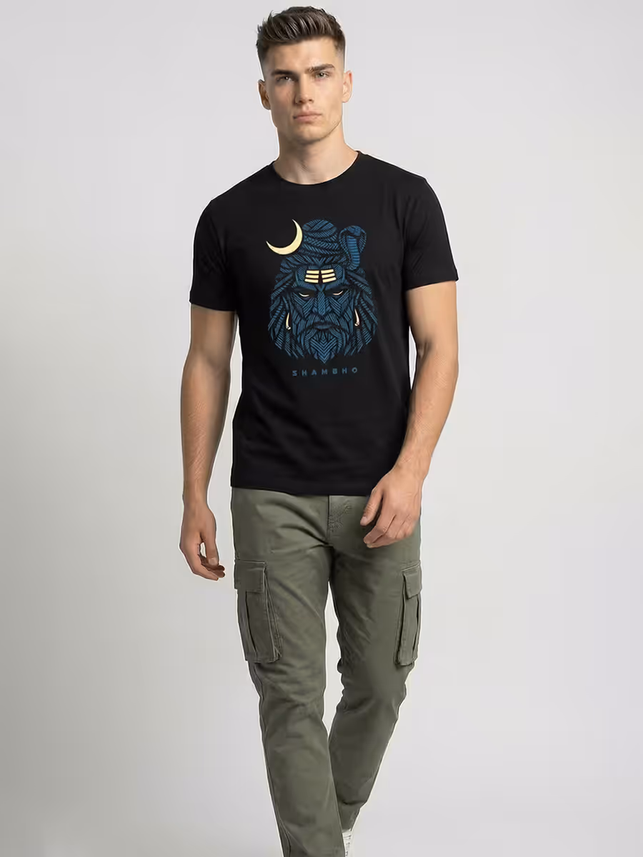 Shambho T-Shirt For Men - Half Sleeve 5