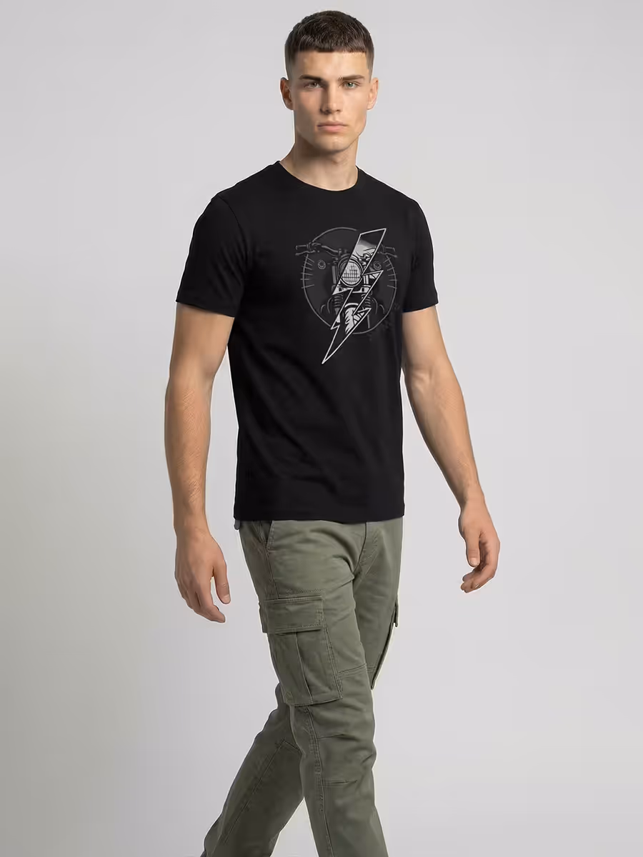 Power Rider T-Shirt For Men - Half Sleeve 5