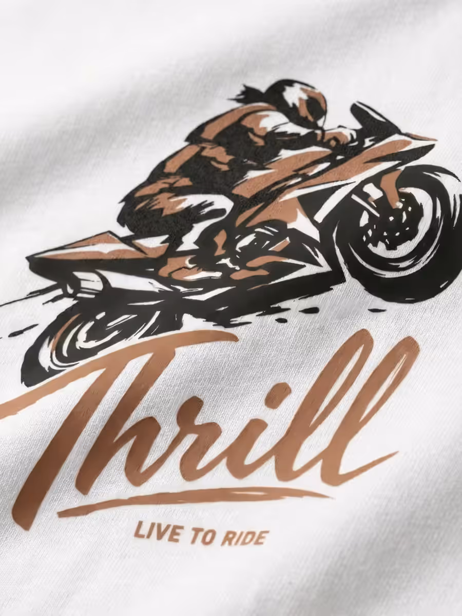Thrill Seeker T-Shirt For Men - Half Sleeve 2