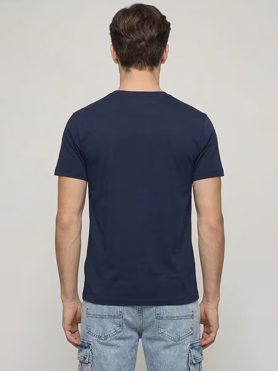 Compass Graphic T-Shirt For Men - Half Sleeve 3