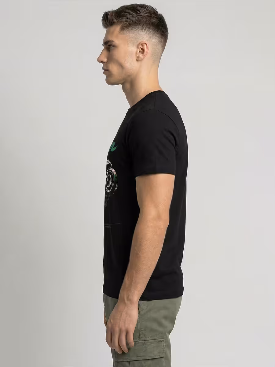 Ride Forever Bike T-Shirt For Men - Half Sleeve 4