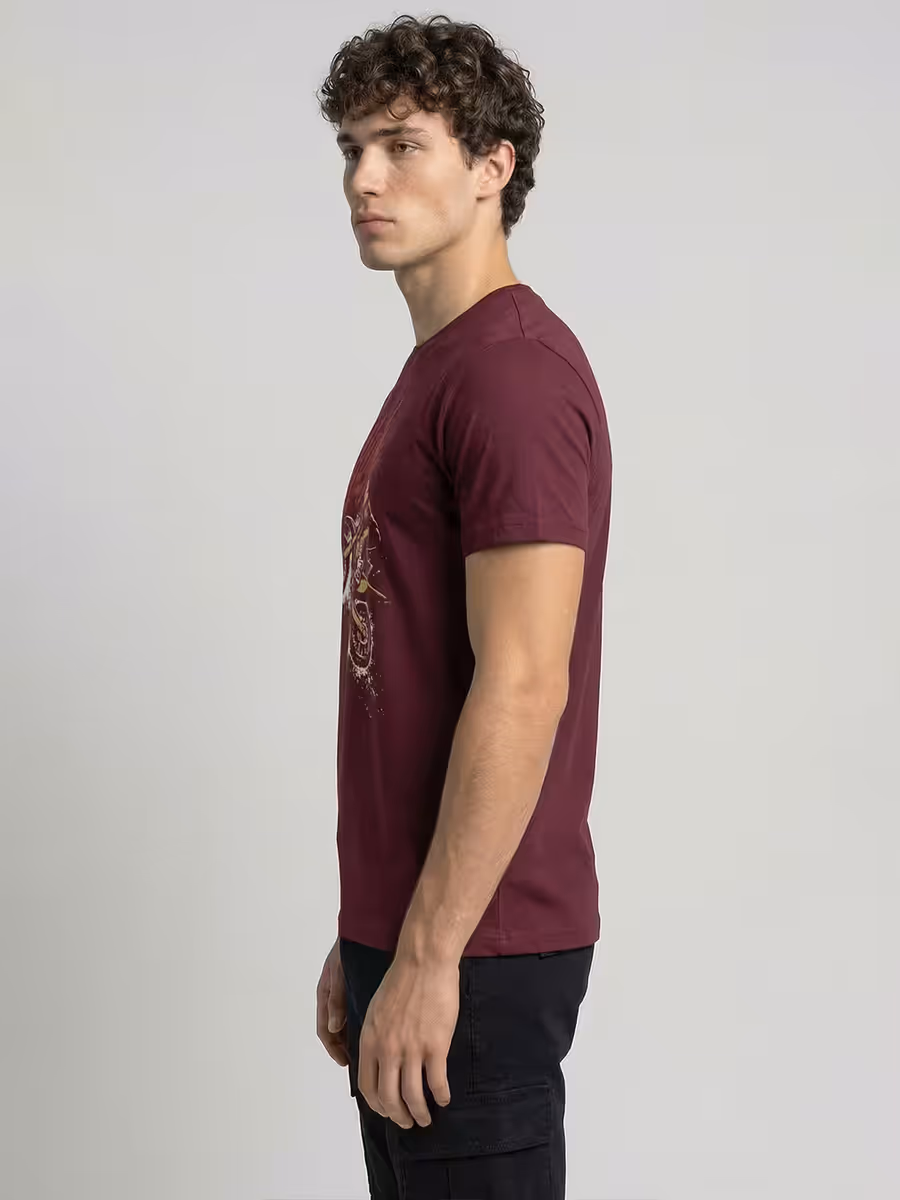 High on Bike T-Shirt For Men - Half Sleeve 4