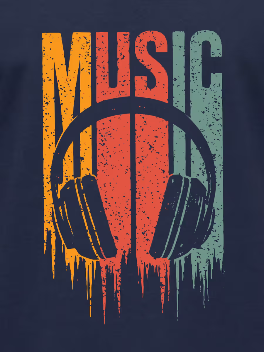 Music T-Shirt For Men - Half Sleeve 2