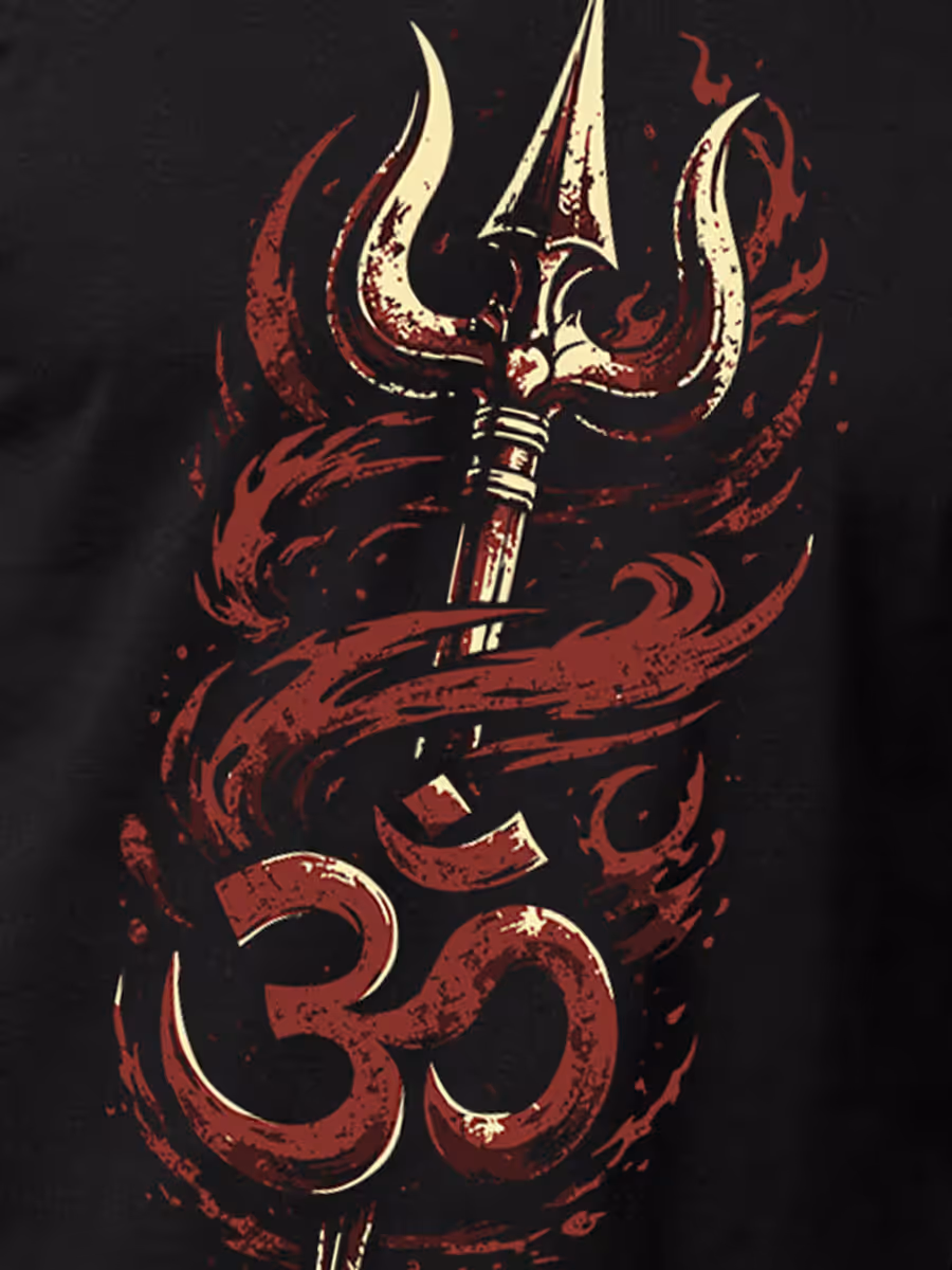 Rudra Spirit T-Shirt For Men - Half Sleeve 2