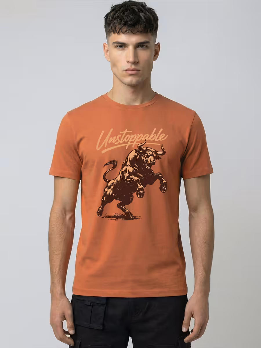 Unstoppable T-Shirt For Men - Half Sleeve