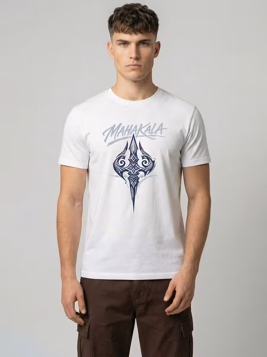 Mahakala T-Shirt For Men - Half Sleeve