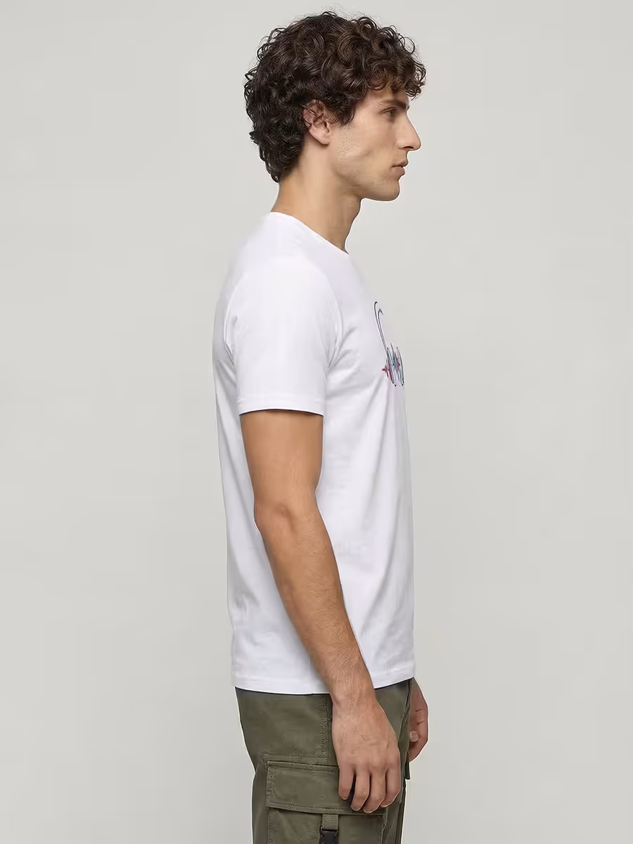 Sound Pulse T-Shirt For Men - Half Sleeve 4
