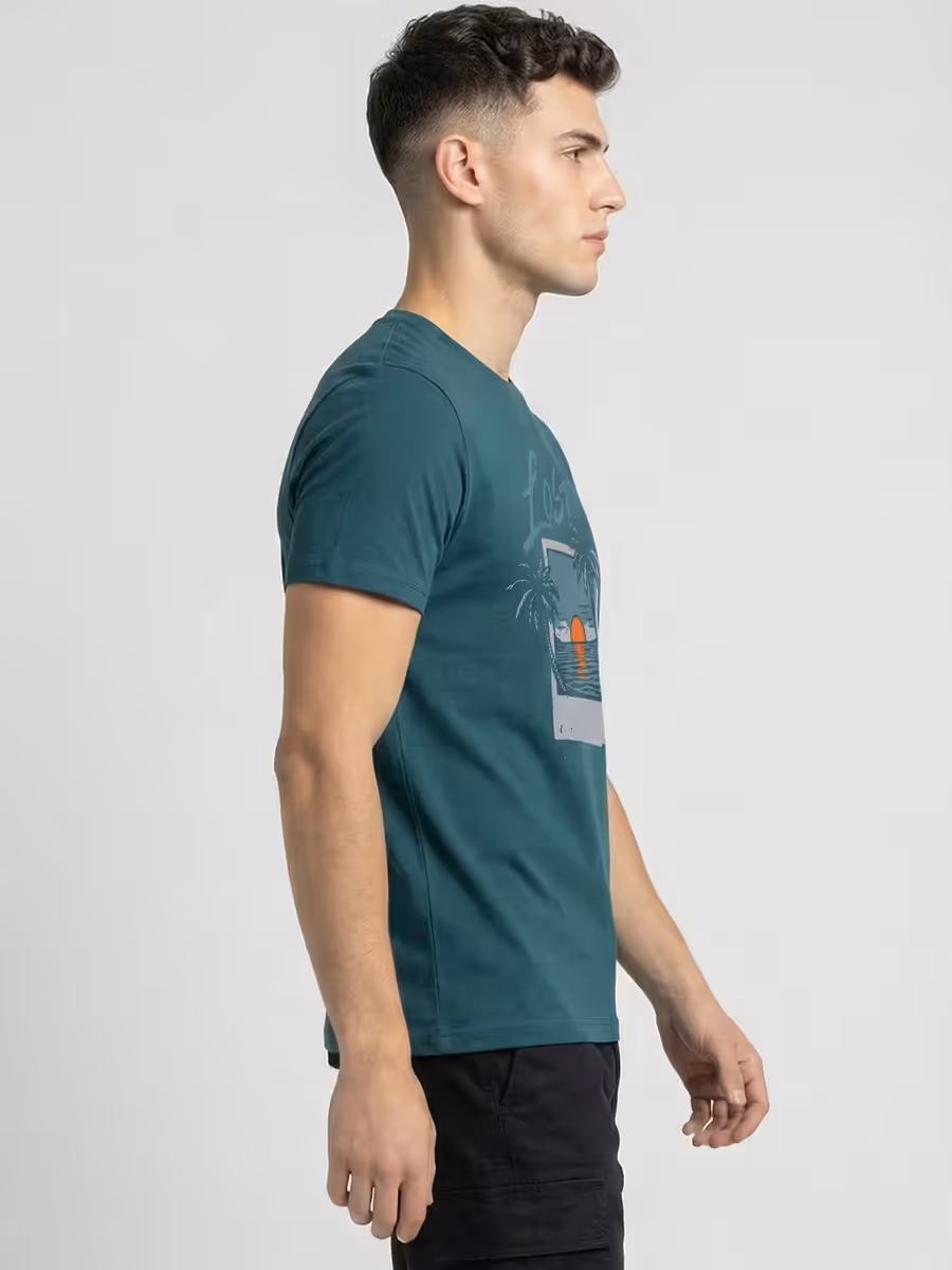 Lost In Nature T-Shirt For Men - Half Sleeve 4